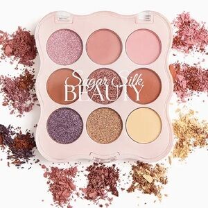 SugarSilk Beauty 9-Pan Etheral Eyeshadow Palette NIB